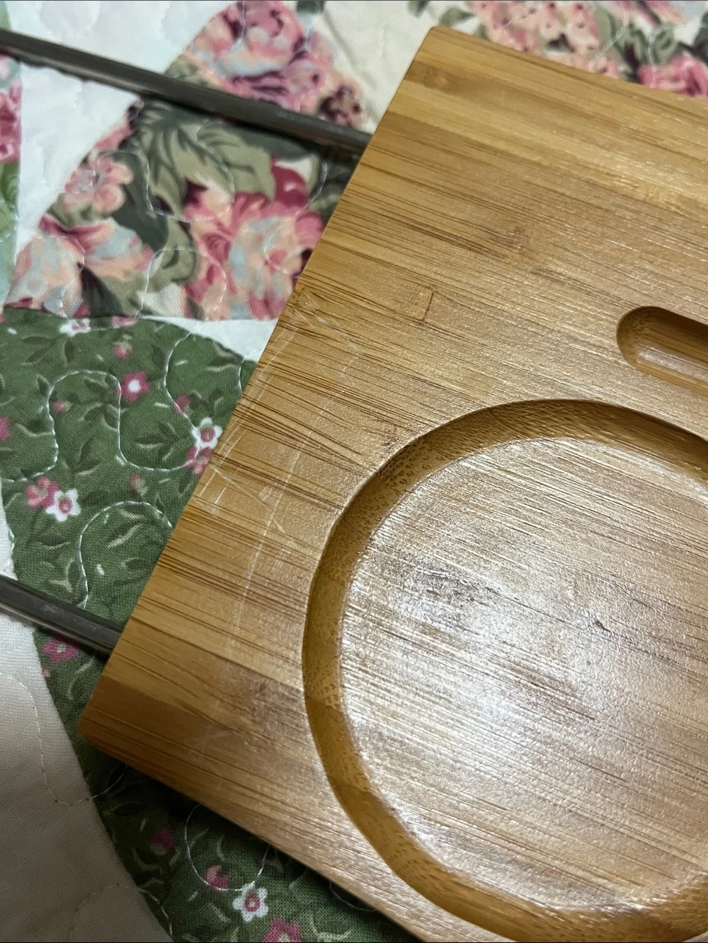 Bamboo Bath Caddy - Like New
